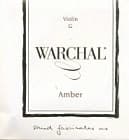WARCHAL AMBER струны для скрипки