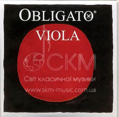 Струна для альта Ре PIRASTRO OBLIGATO, серебро