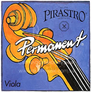 Viola string A PIRASTRO PERMANENT, steel / chrome steel