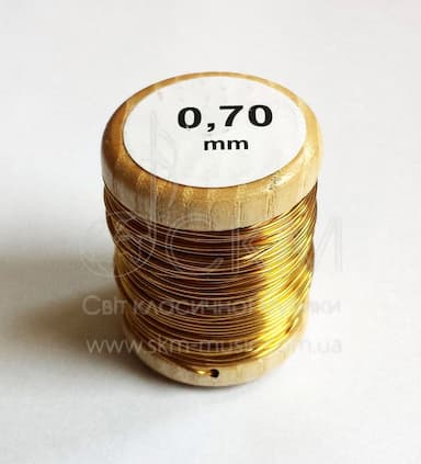 Wire for making bassoon reeds, 0.7 mm