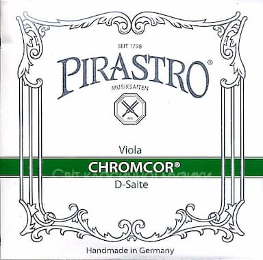 Струна для альта Ре PIRASTRO CHROMCOR, сталь/хромсталь