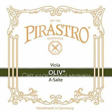 Viola string A PIRASTRO OLIV, core / aluminum