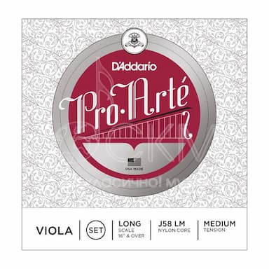 Струна для альта Соль D'ADDARIO PRO ARTE, основа перлон/алюміній
