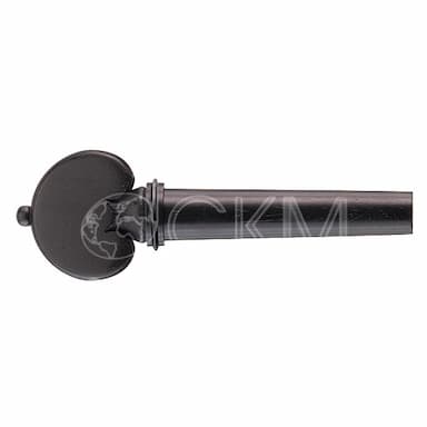 Кілок для скрипки модель Hearts, чорне дерево, середній