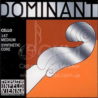 Комплект струн для виолончели THOMASTIK DOMINANT (142, 143, 144, 145)