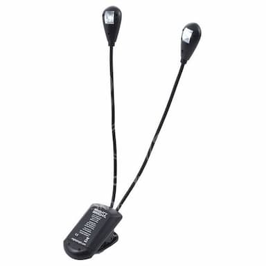 Music rest light Mighty Bright Double Flex L.E.D., black