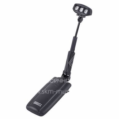 Music rest light Mighty Bright Triple L.E.D. Black, black