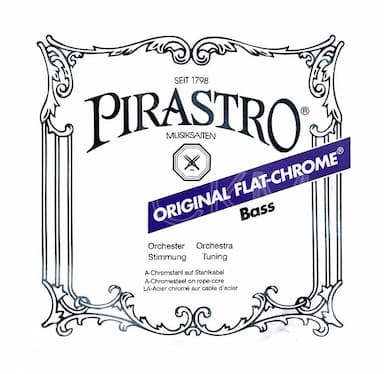 Струна для контрабаса Мі PIRASTRO ORIGINAL FLAT-CHROME ORCHESTER(2,10М), для механізму з розширенням