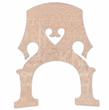 Підставка для контрабаса 4/4 Aubert a Mirecourt deLUXE, оброблена, 165 мм