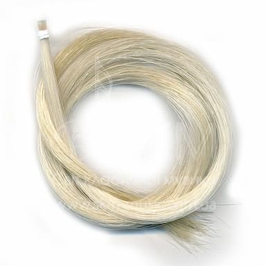 Волос аргентинский, белый, "TOP" класса, для виолончели, 78 - 80 см, 7,3 гр.