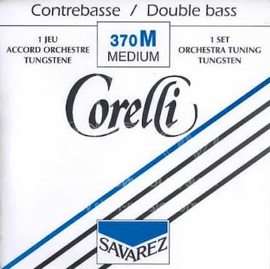 Double bass string B flat 5 CORELLI 370 ORCHESTER, steel wire / tungsten core