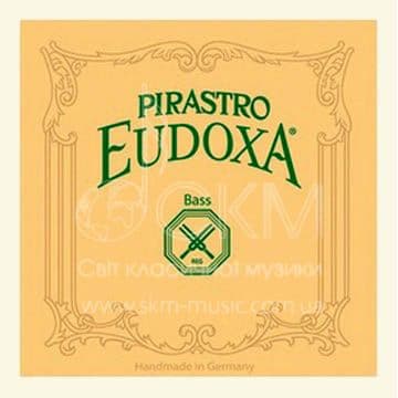 B-flat-5 double bass string, PIRASTRO EUDOXA, core / silver