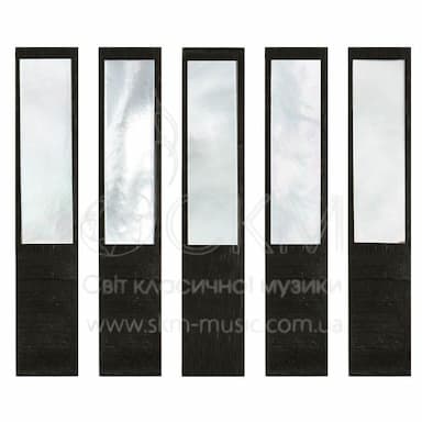 Перламутровая пластина Paulus с подкладкой из черного дерева, контрабас (goldfish select)