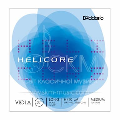 Комплект струн для альта D'ADDARIO HELICORE від 17" і більше