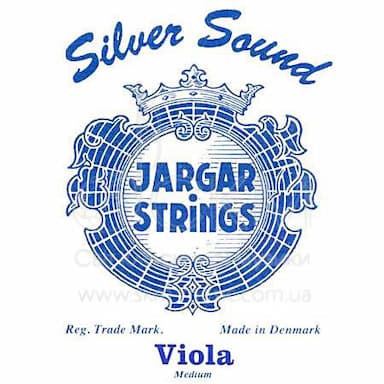 Комплект струн для альта JARGAR (J5571, J5572, J5573S, J5574S), серебро