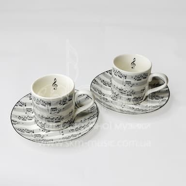 Набір кавовий з музичним мотивом