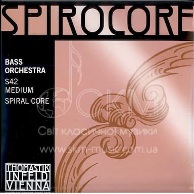 Струна для контрабаса До1 THOMASTIK SPIROCORE ORCHESTER, спіральна серцевина/хромова обмотка
