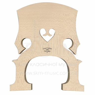 Підставка для контрабаса 1/2 Teller, німецька модель, Master*, ширина підставки 137мм