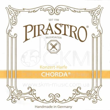 Струна для арфи Ре PIRASTRO CHORDA 2-ї октави, жила з лаковим покриттям
