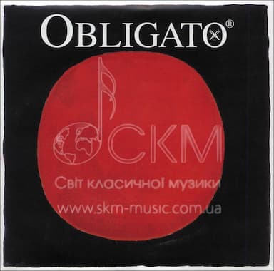 Струна для скрипки Ми PIRASTRO OBLIGATO, нелегированная сталь, шарик