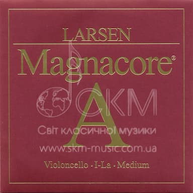 Струна для виолончели Ля LARSEN MAGNACORE, сталь/хромсталь